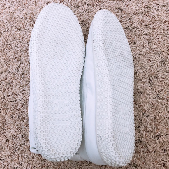 NEW O.X.S. Woobie White High Top Sneakers Leather Size 11 New in Box Retail $288 - Picture 7 of 12